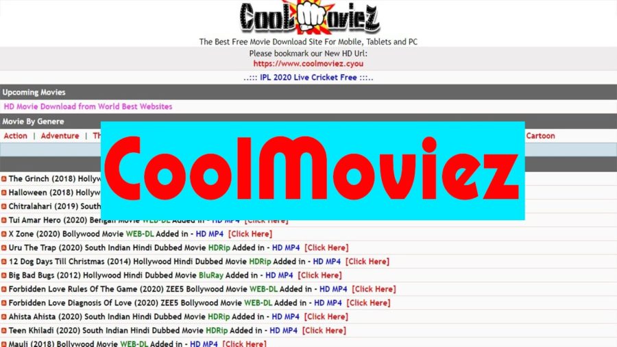 CoolMoviez 2022 : CoolMovies, CoolmoviesHD, myCoolMoviez, CoolMoviez.in, CoolMoviez.com, Cool Moviez, Cool Movies