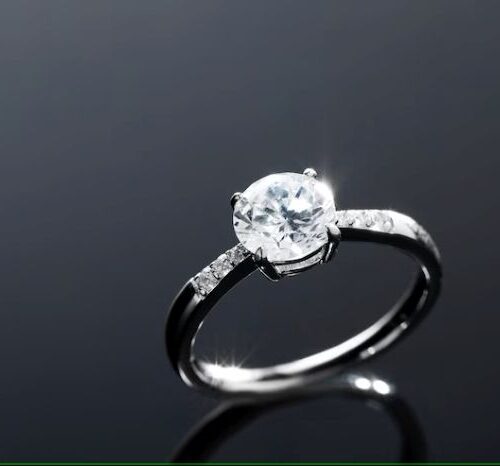 The Ethical Elegance: How a 1-Carat CZ Solitaire Ring Can Spark Conversations on Sustainable Glamour